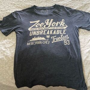 Zoo York Men's Dark Gray Graphic Tee